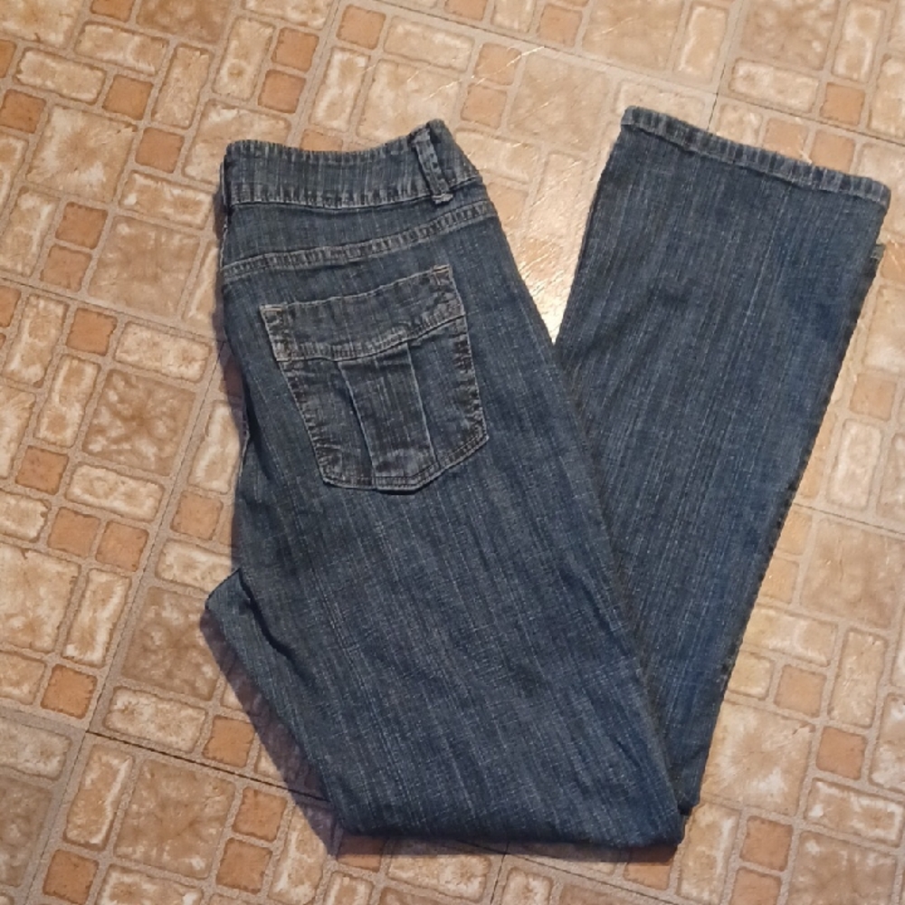 Classic Blue Denim Jeans Lee Riders Size 14